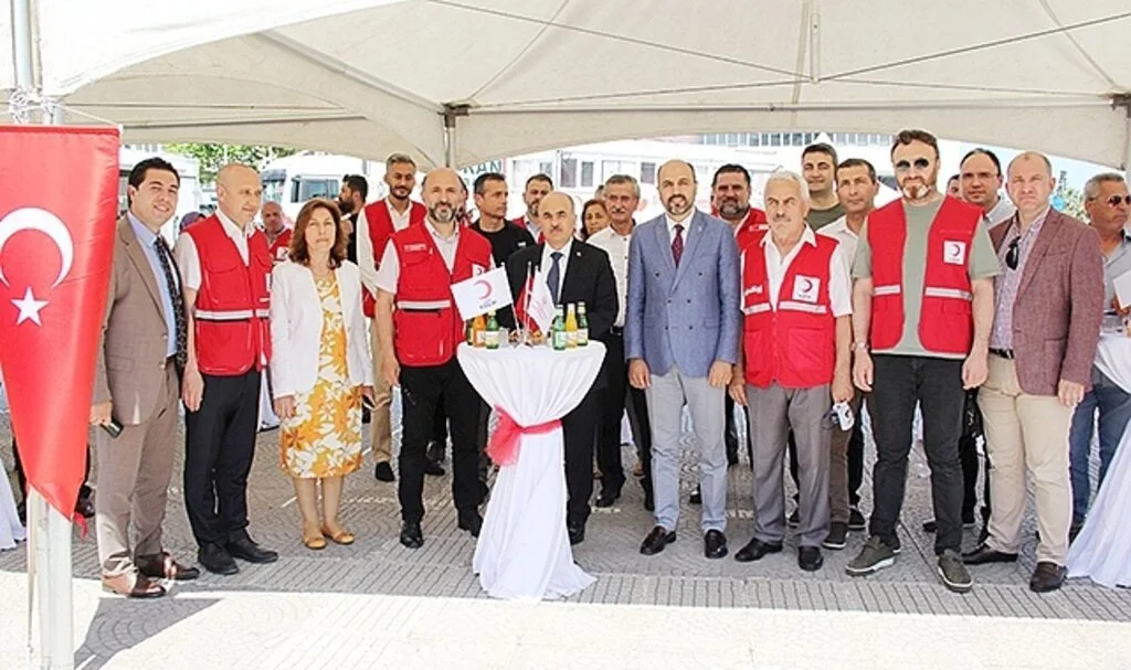 Samsun'da Kızılay Hedefini Aştı 