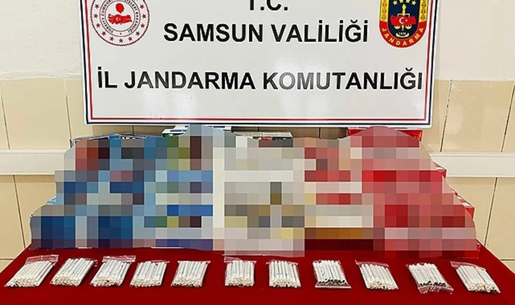 Samsun'da Makaron Baskını 