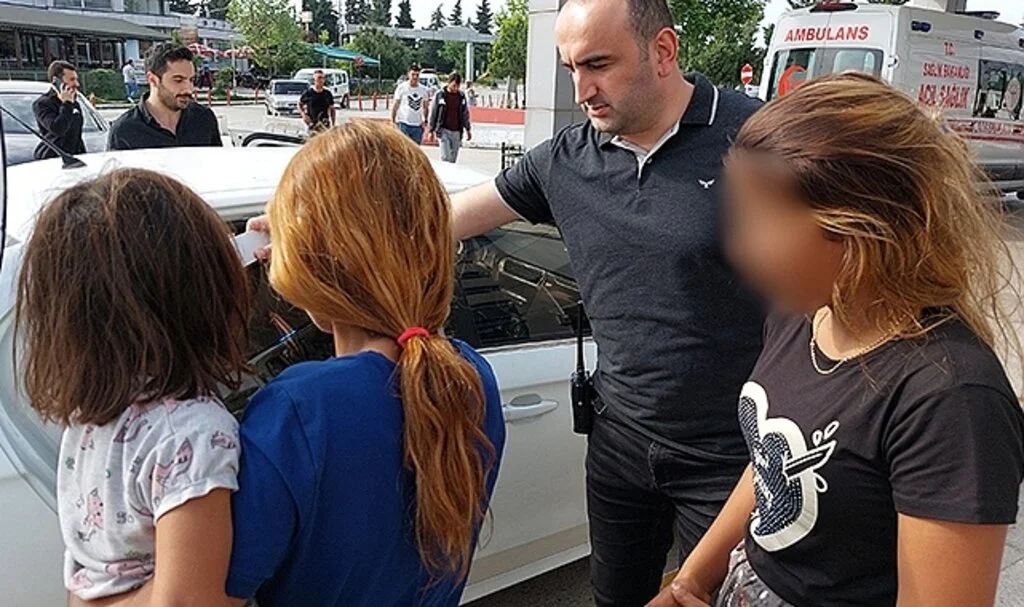 Samsun'da Mazgal hırsızları iş başında