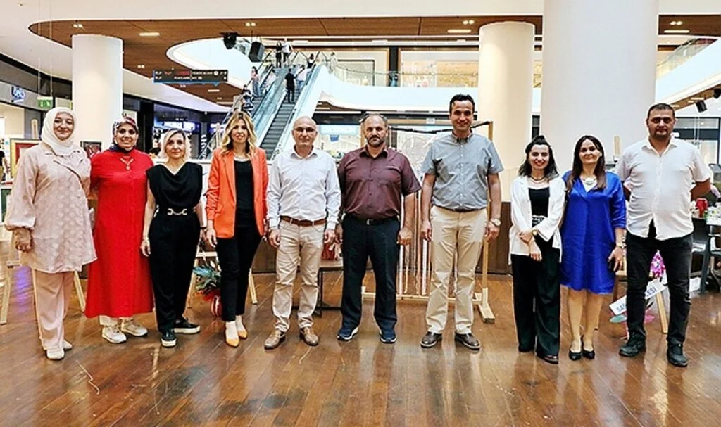 Samsun'da öğretmenler yaptıkları eserleri sergiledi