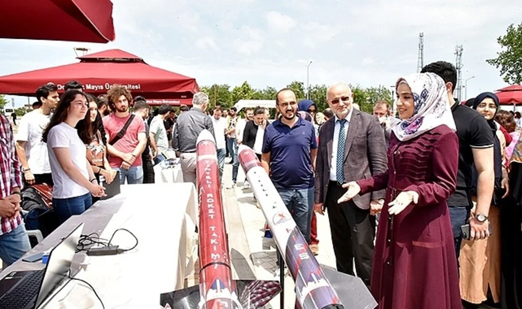 Samsun'da OMÜ’nün TEKNOFEST projeleri sergilendi