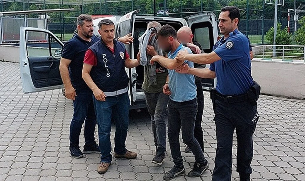 Samsun'da Polis Enseledi 