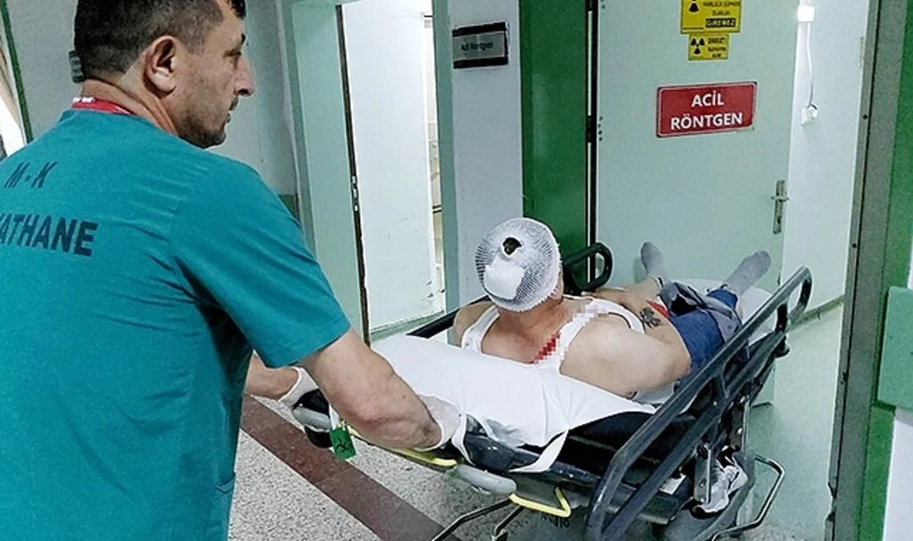 Samsun'da silahlı saldırıya uğrayan kardeşler yaralandı