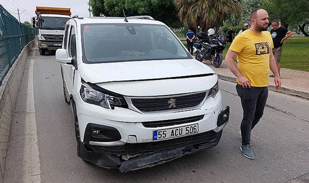 Samsun'da trafik kazası: 5 yaralı