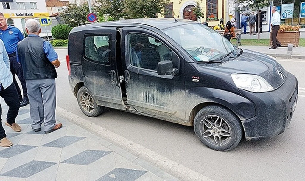 Samsun'da Yayaya Çarptı 