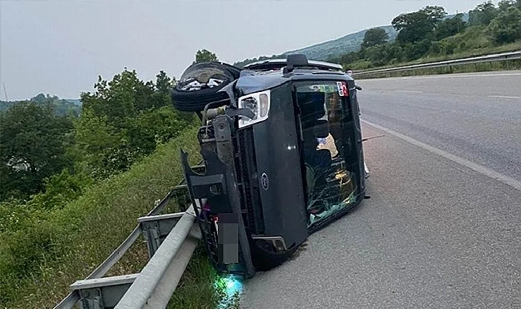 Samsun'da Yemin Törenine Giderken Kaza Geçirdiler: 2 Yaralı