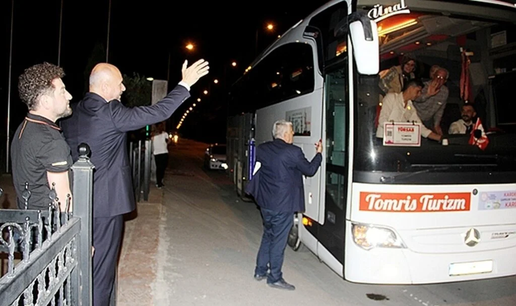 Samsun'dan Ağrı'ya hayalleri gerçekleştirmek için yola çıktılar