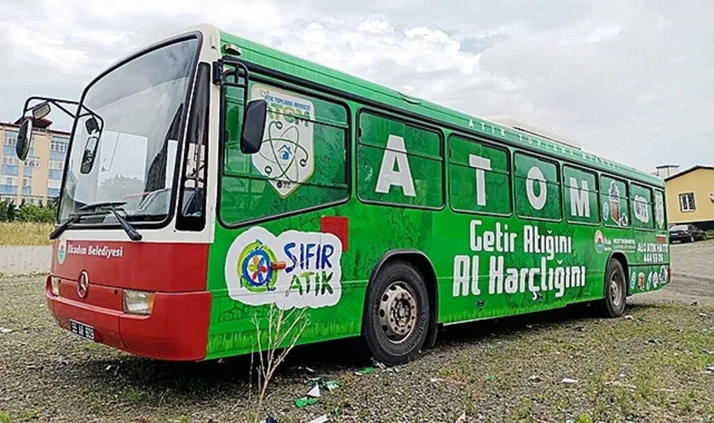Samsun İlkadım'da  'ATOM' otobüsü kazandıracak