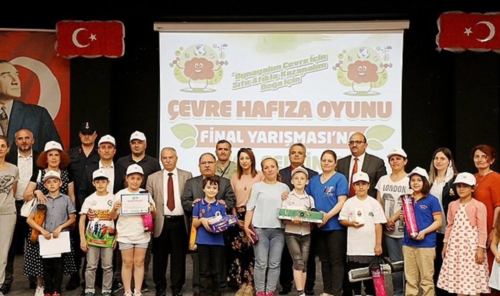 Samsun İlkadım'da 'Çevre Hafıza Oyunu' Ödülleri Sahibini Buldu