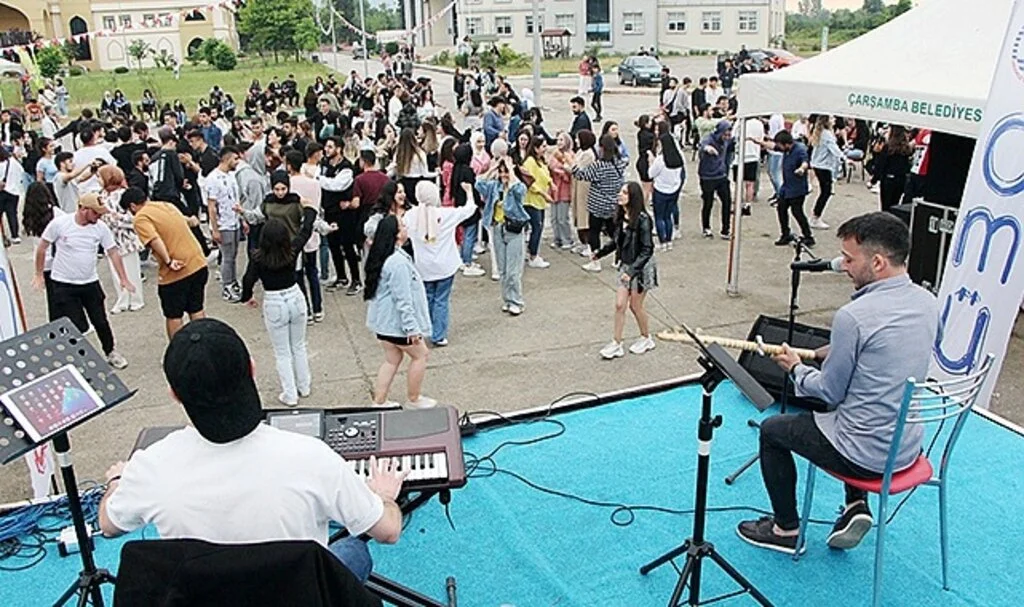 Samsun OMÜ'de Tanıtım etkinliği festivale dönüştü 