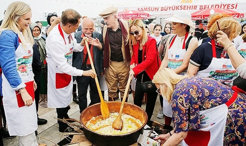 Samsun'un otları 'Bereket tenceresi'nde 