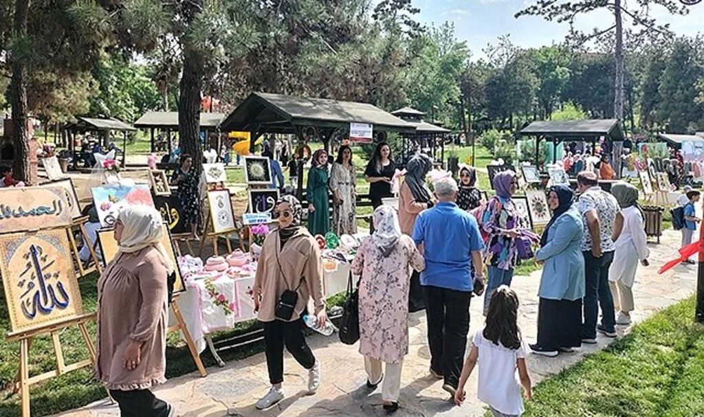 Samsun Vezirköprü'de Büyüleyen Sergi  
