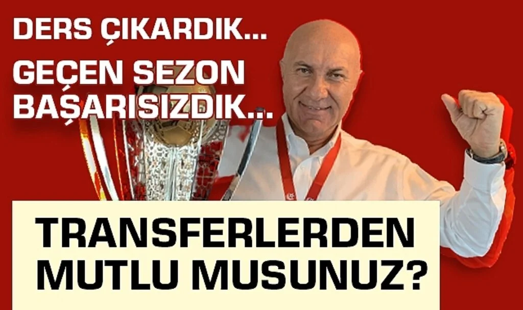 Samsunspor Başkanı Yüksel Yıldırım'dan Taraftara Mesaj