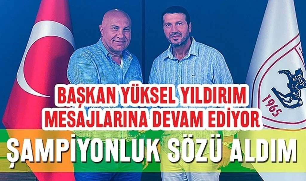 Samsunspor Başkanı Yüksel Yıldırım, Teknik Direktör Bayram Bektaş'a Güveniyor