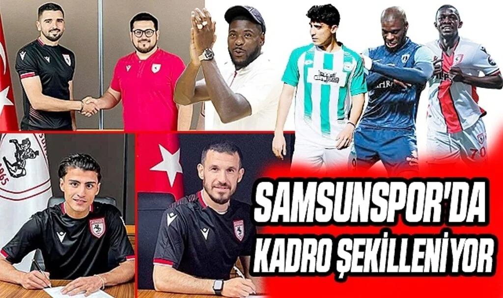 Samsunspor'da Kadro Şekilleniyor