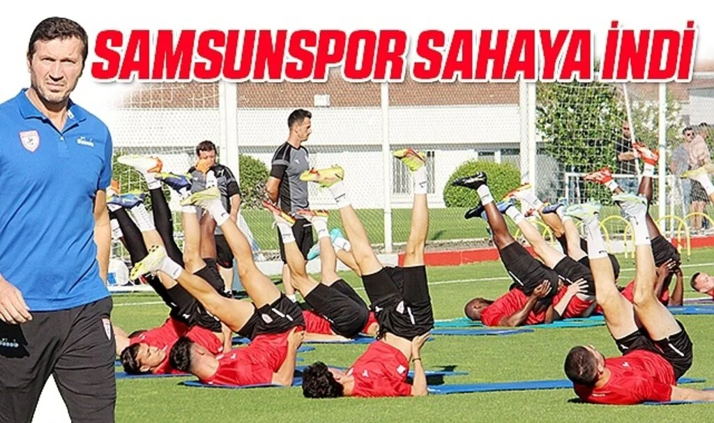 Samsunspor Sahaya İndi