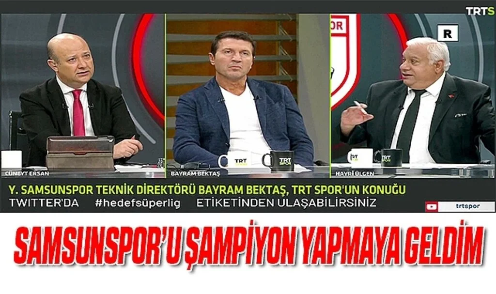 Samsunspor'u Şampiyon Yapmaya Geldim