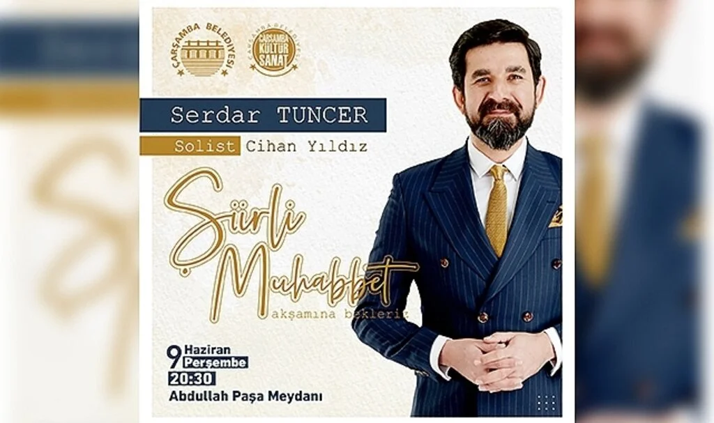 Serdar Tuncer Samsun'a geliyor