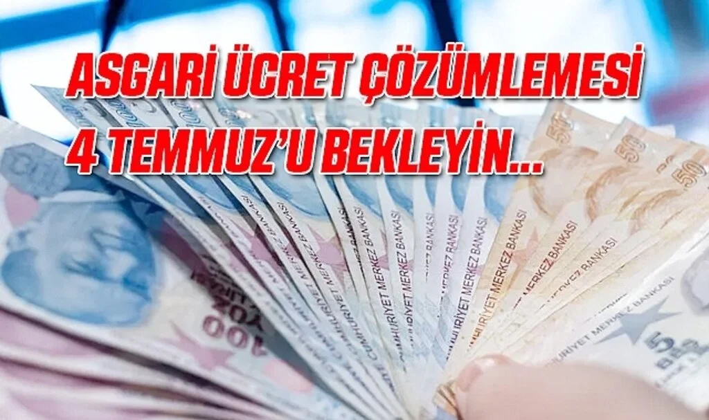 Son dakika: Asgari ücretliye zam formülleri! Gözler 4 Temmuz'da