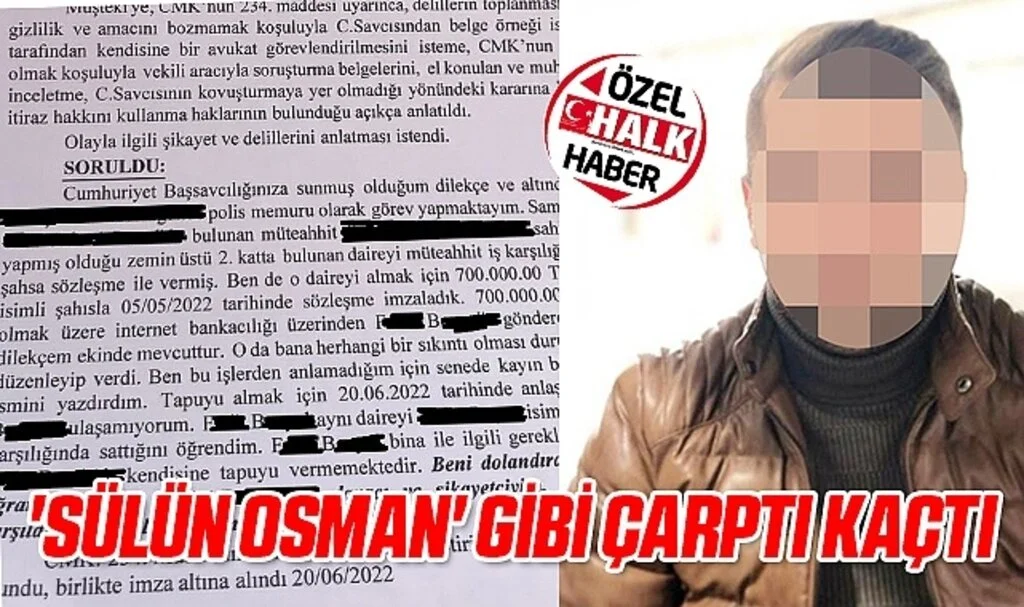 'SÜLÜN OSMAN' Gibi Çarptı Kaçtı