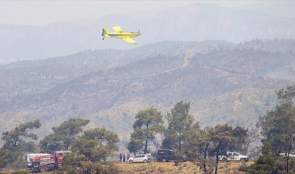 Tarım ve Orman Bakanı Kirişci: Marmaris'teki orman yangını büyük ölçüde kontrol altına alındı