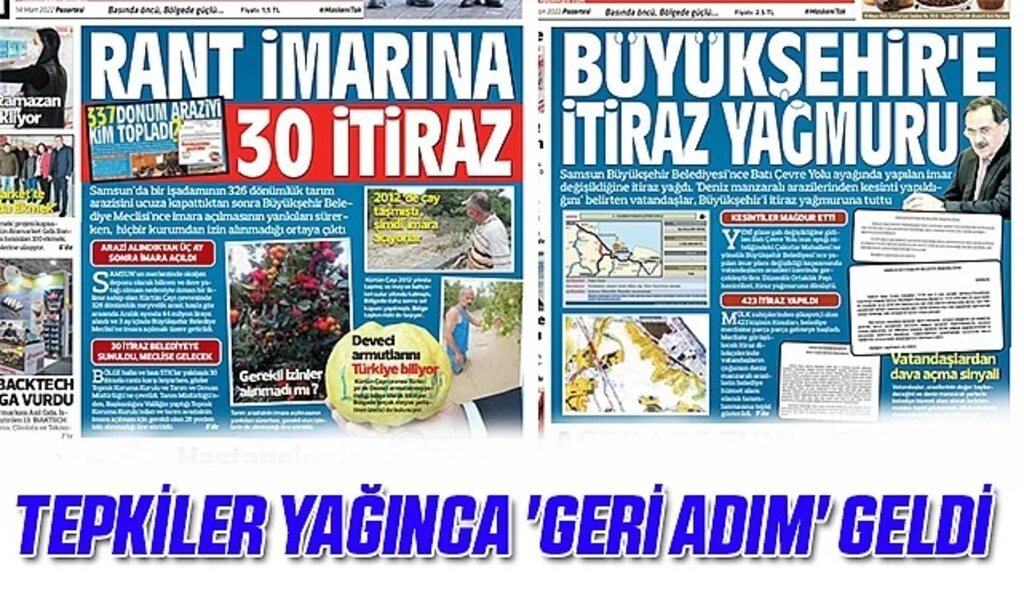 Tepkiler Yağınca 'Geri Adım' Geldi