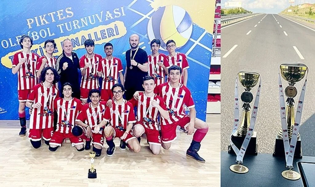 Terme Kozluk'lu Öğrencilerden Çifte Kupa