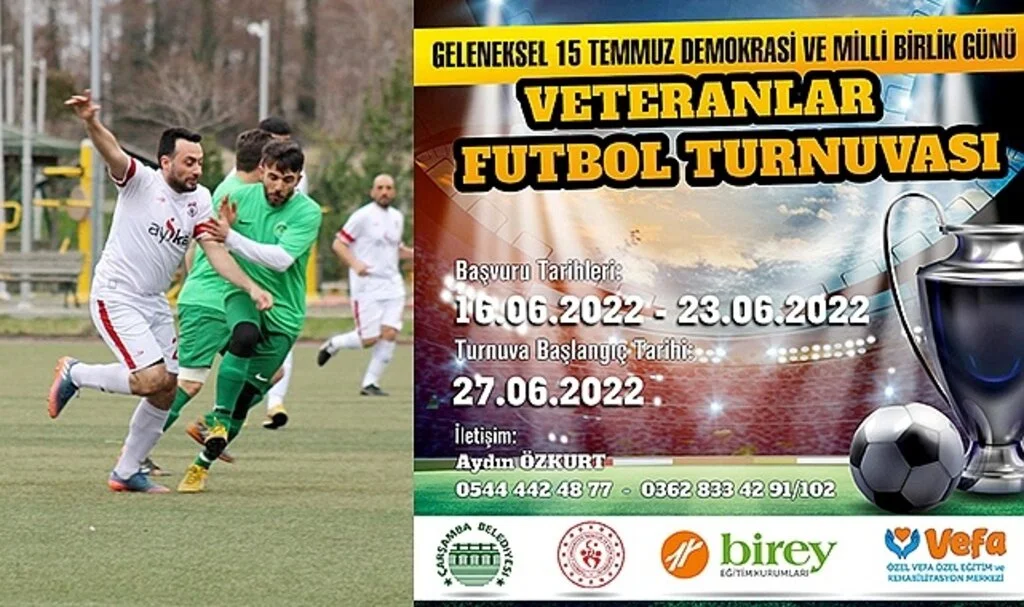 Veteranlar Turnuvası İçin Kayıtlar Başladı