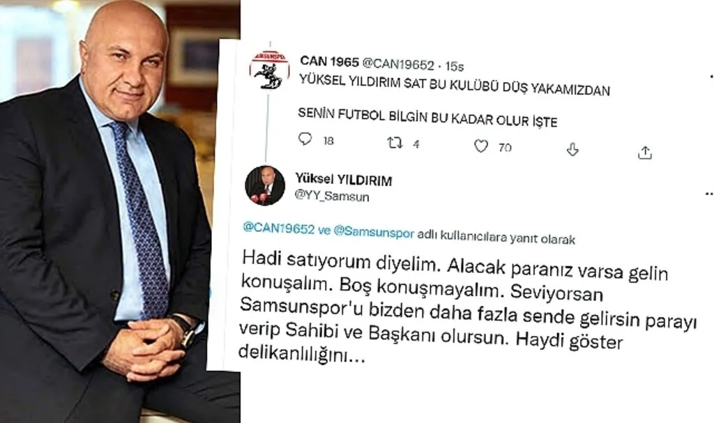 Yüksel Yıldırım: 'Paran Varsa Gel Konuşalım'