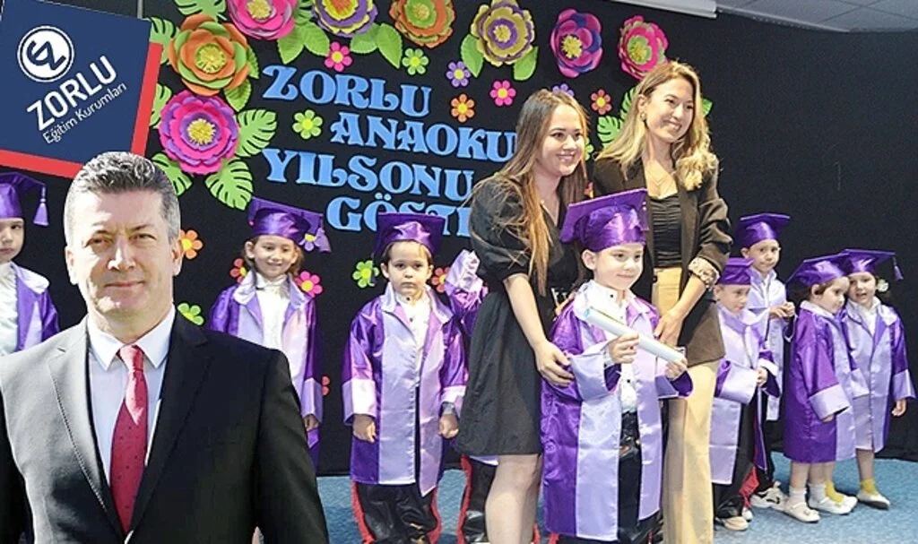 ZORLU ANAOKULU'nda  Mezuniyet ve Karne Heyecanı