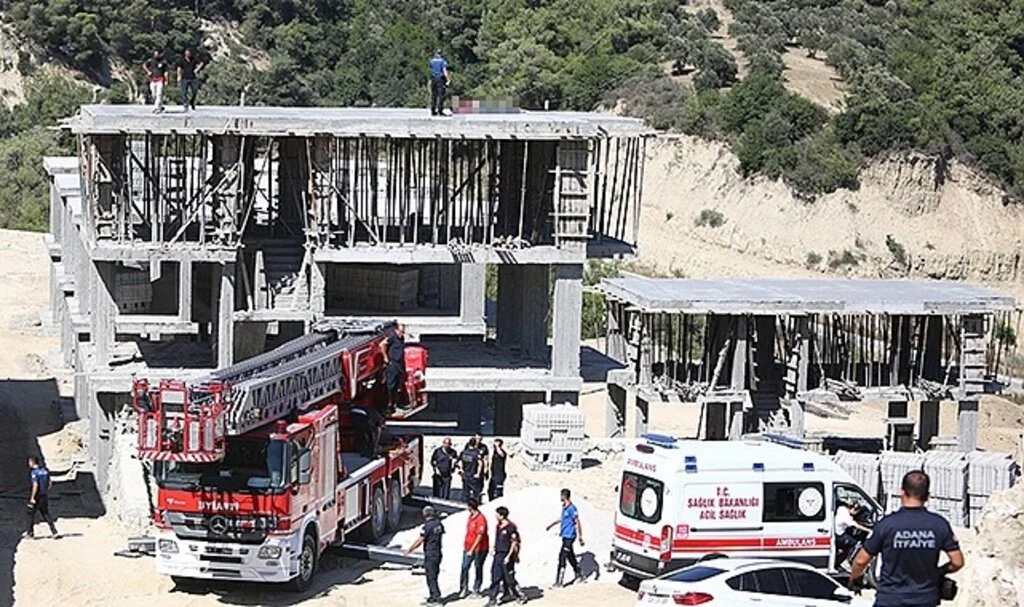 Akıma kapılan işçi hayatını kaybetti