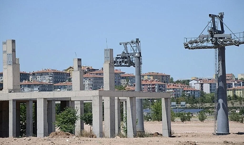 Ankapark'ta teleferiğe 50.4 milyon dolar ödendi, 1 gün bile kullanılmadı