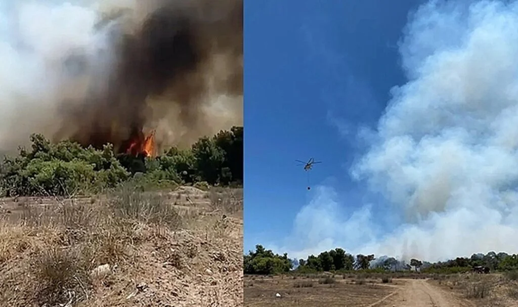 Antalya'da iki orman yangını