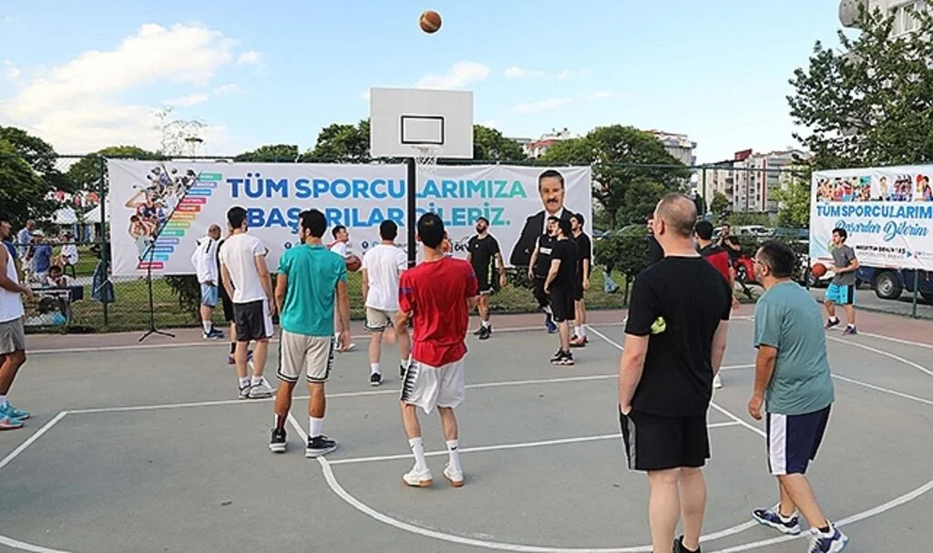 Atakum'da basketbol şöleni