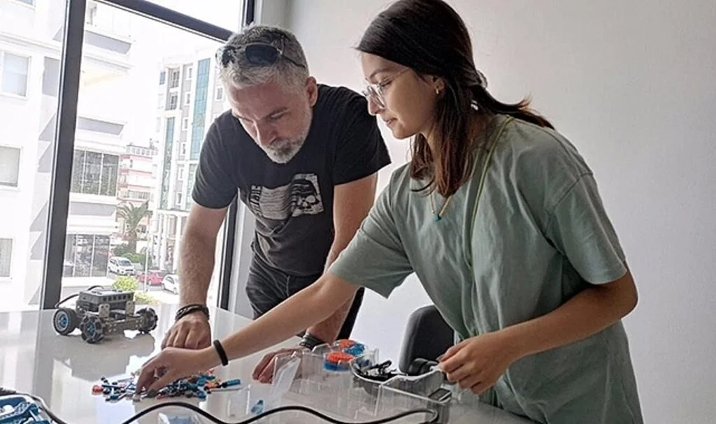 Atakum'da robotik kodlama kursu