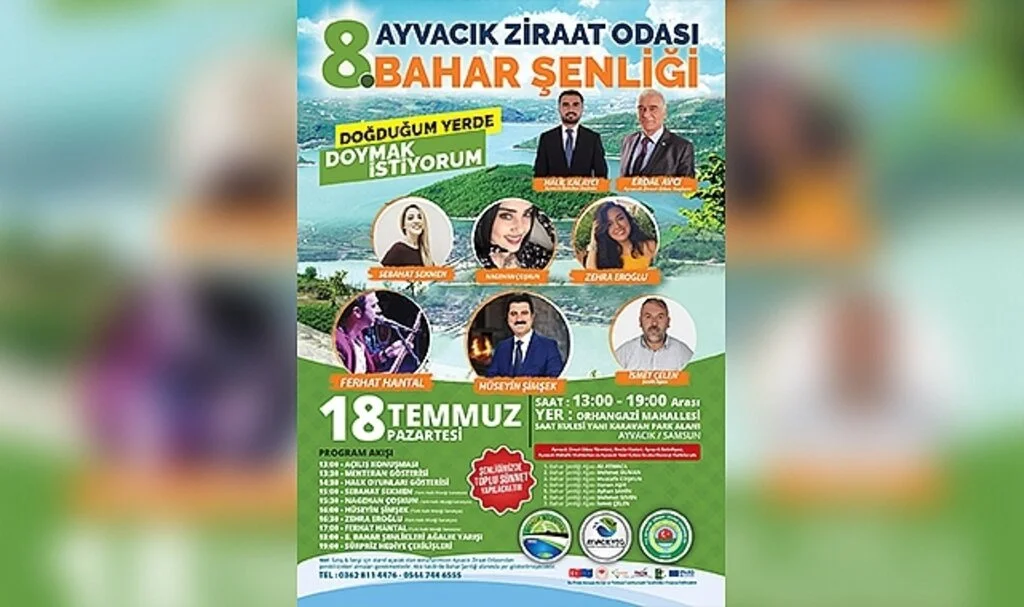 Ayvacık'ta Bahar Şenliği