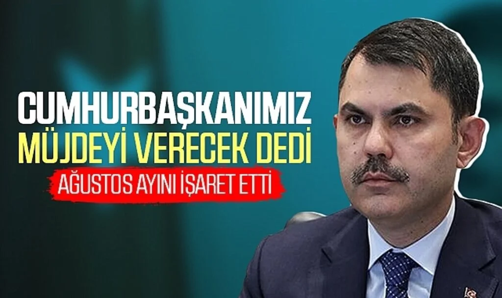 Bakan Kurum'dan müjde açıklaması! Ağustos ayını işaret etti: '81 ilde başlayacak'