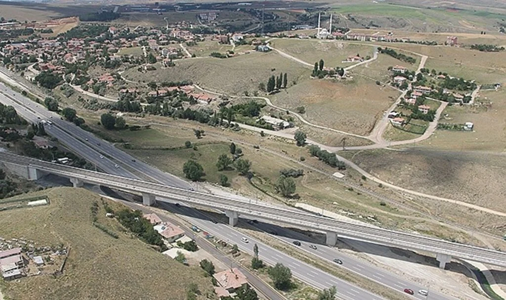 Başkentte bayram dönüşü trafiği havadan denetlendi