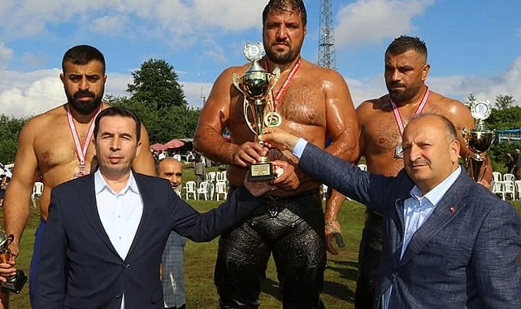 Başpehlivan recep kara oldu
