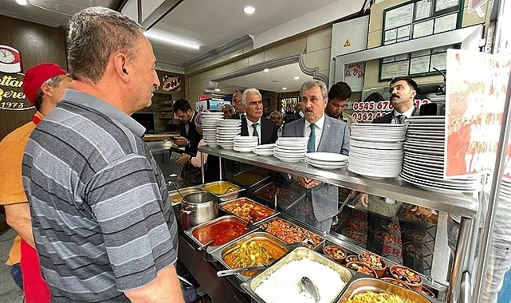 BBP Genel Başkanı Mustafa Destici Samsun'dan Mesajlar Verdi