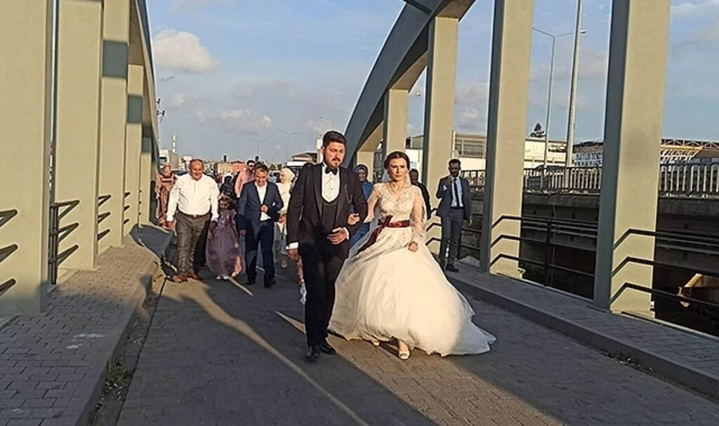 Bu köprüden geçmeyen gelin salona gitmiyor