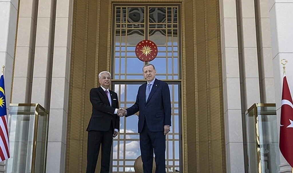 Cumhurbaşkanı Erdoğan, Malezya Başbakanı Yakub'u resmi törenle karşıladı