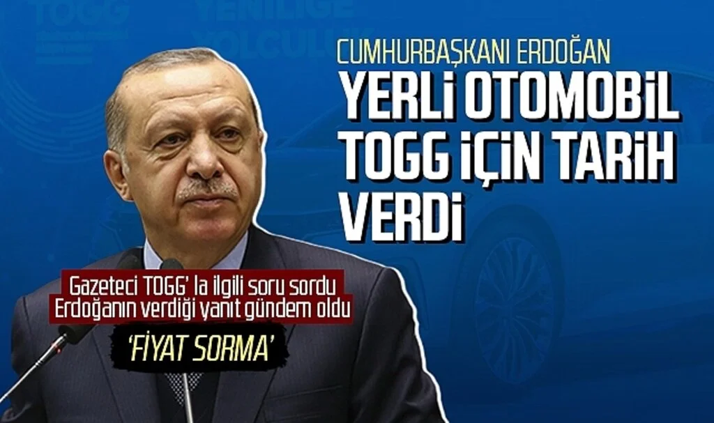 Cumhurbaşkanı Erdoğan TOGG için tarih verdi