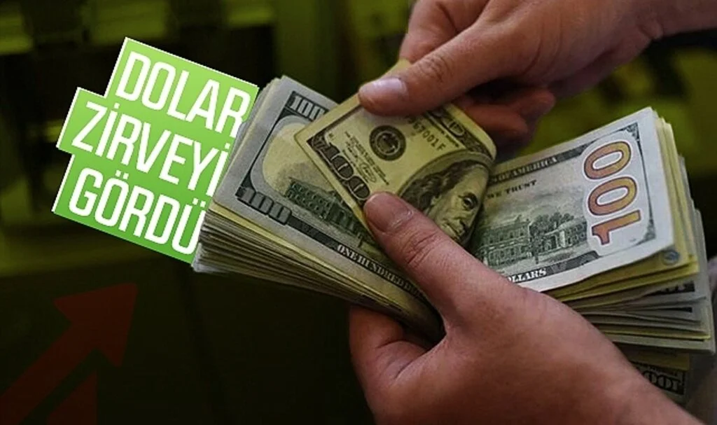 Dolar zirveyi gördü