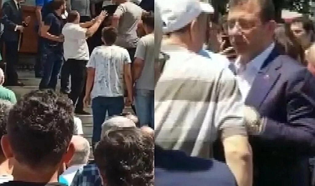 Ekrem İmamoğlu'na protesto gerginliği: 3 gözaltı