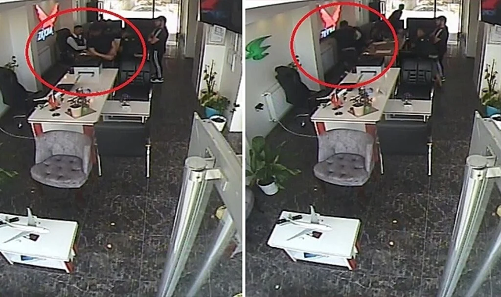 Iraklı şahsa iş yerinde yumruklu saldırı