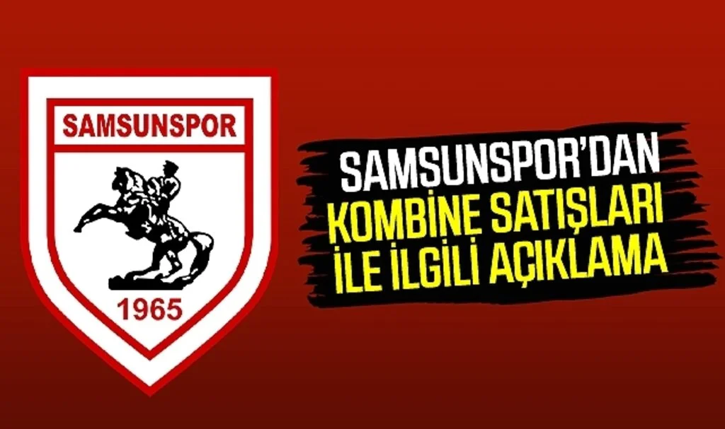 Kombine satışları ile ilgili Samsunspor'dan açıklama!