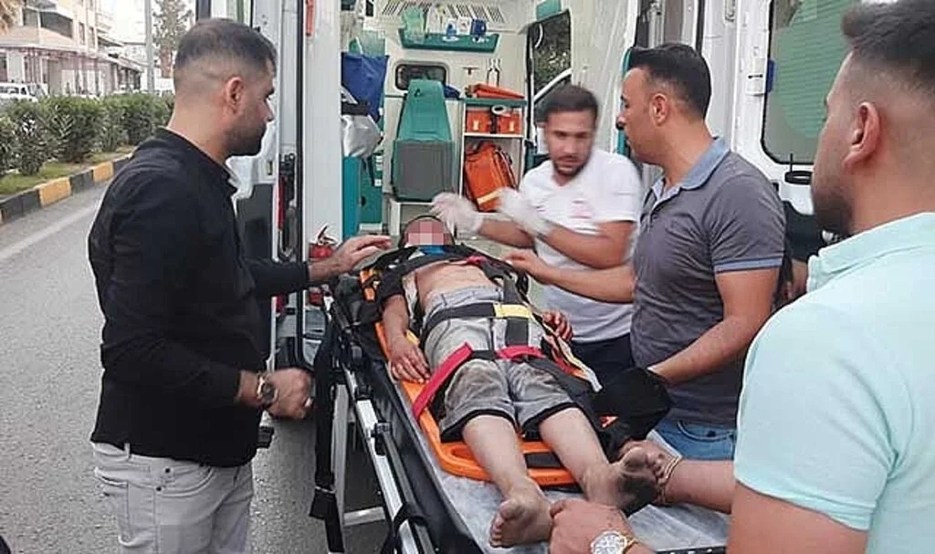Motosikletin çarptığı çocuk yaralandı