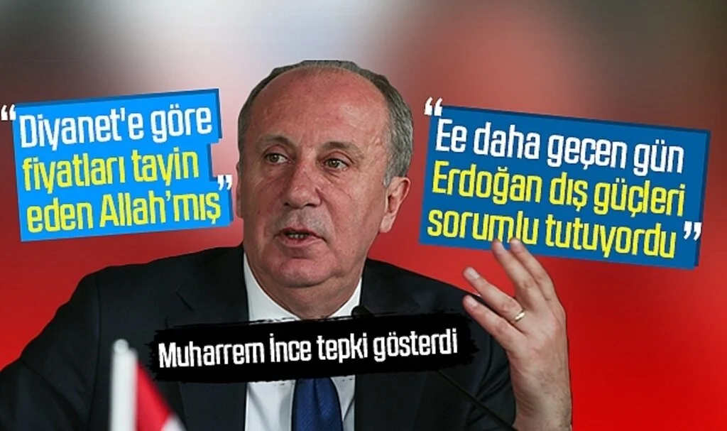 Muharrem İnce Diyanet'in fetvasına tepki gösterdi