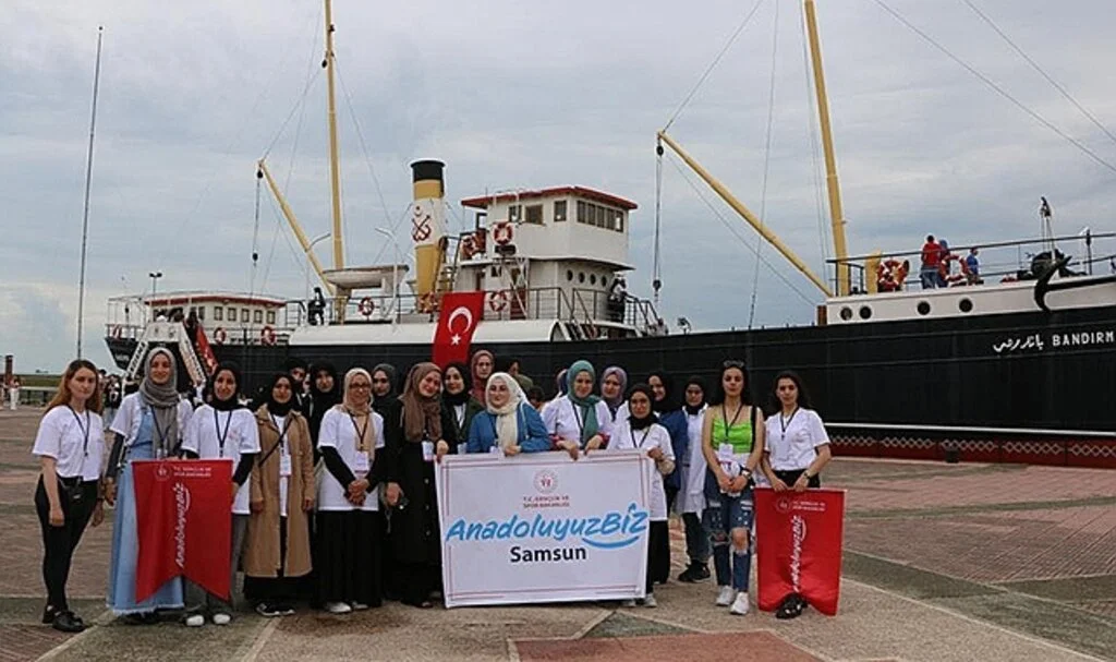Öğrenciler Samsun'a hayran kaldı